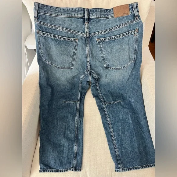 Madewell darted barrel leg jeans - Picture 4 of 6